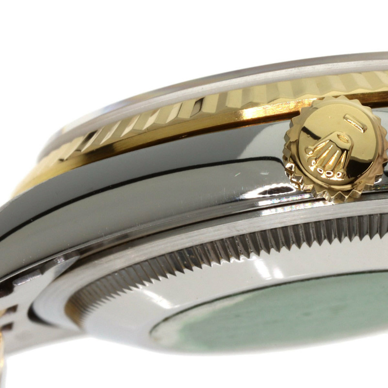 勞力士 16233G Datejust 10P 鑲鑽藍色漸變不鏽鋼腕錶，SSx18KYG，18KYG，男士-11