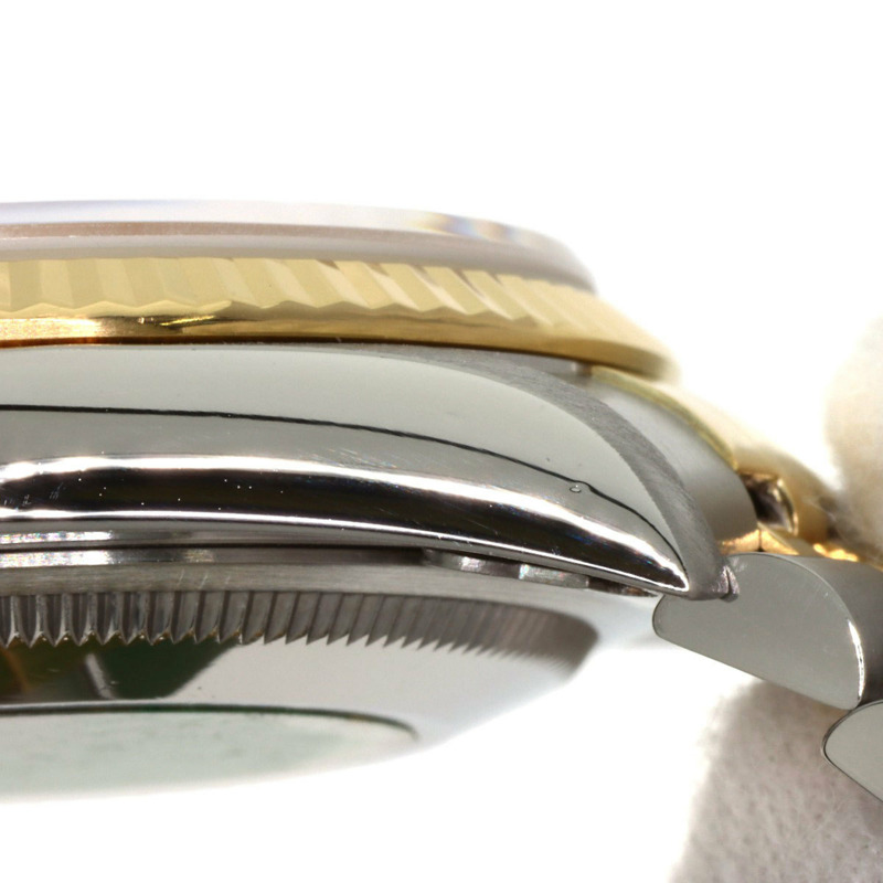 勞力士 16233G Datejust 10P 鑲鑽藍色漸變不鏽鋼腕錶，SSx18KYG，18KYG，男士-13