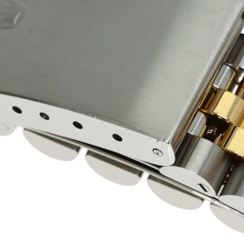 勞力士 16233G Datejust 10P 鑲鑽藍色漸變不鏽鋼腕錶，SSx18KYG，18KYG，男士-19