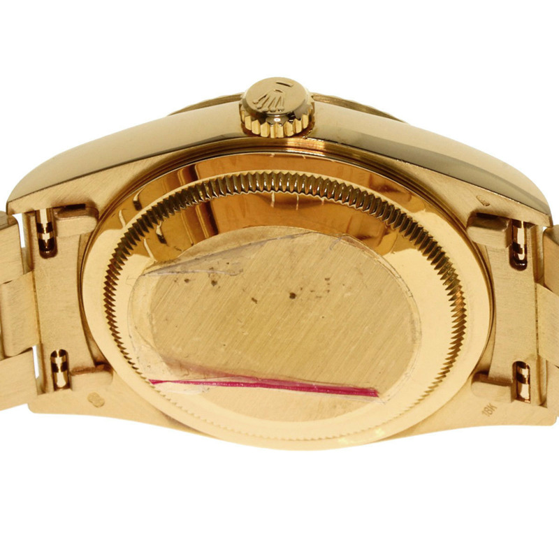 勞力士 18238LE 星期日曆型祖母綠鑲鑽腕錶，18K黃金（18KYG）男士款-6