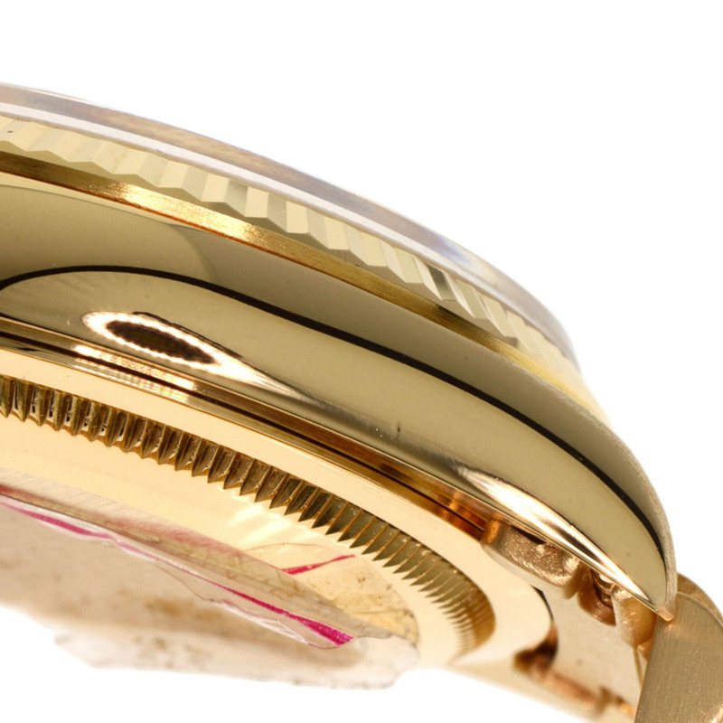 勞力士 18238LE 星期日曆型祖母綠鑲鑽腕錶，18K黃金（18KYG）男士款-15