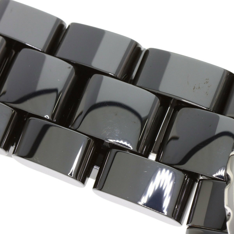 香奈兒 H3829 J12 38毫米黑色陶瓷男士腕錶-11