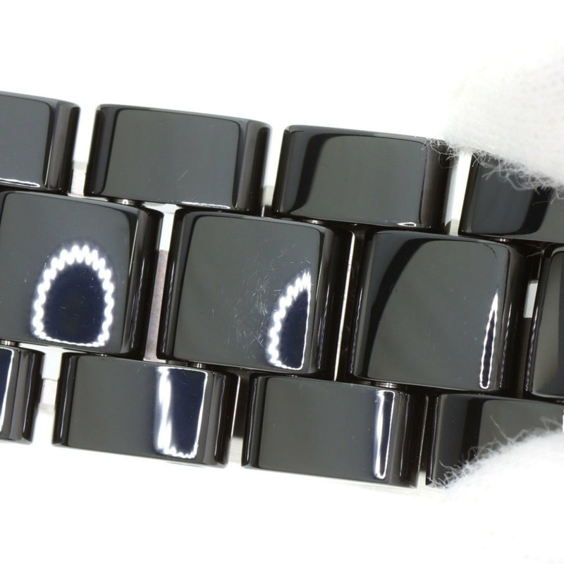 香奈兒 H3829 J12 38毫米黑色陶瓷男士腕錶-12