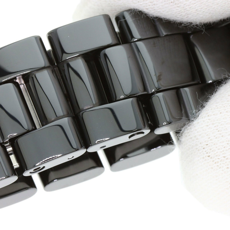 香奈兒 H3829 J12 38毫米黑色陶瓷男士腕錶-13