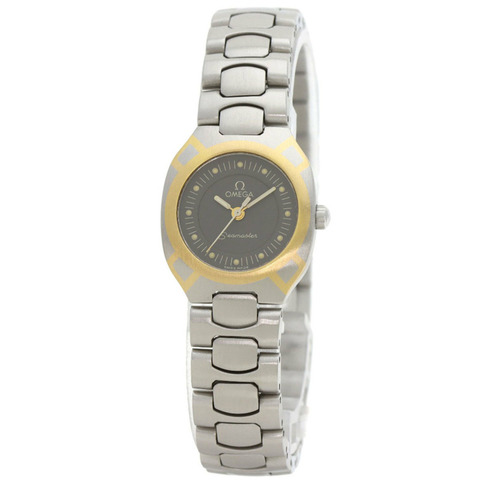 歐米茄海馬系列北極星不鏽鋼腕錶 SSxGP 女士款