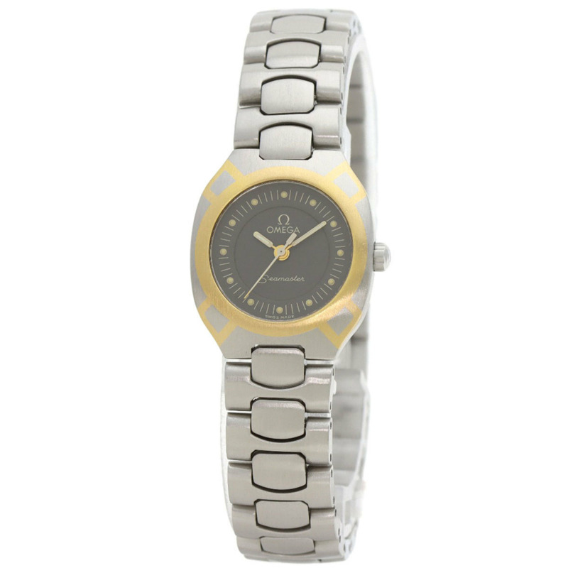 歐米茄海馬系列北極星不鏽鋼腕錶 SSxGP 女士款-0