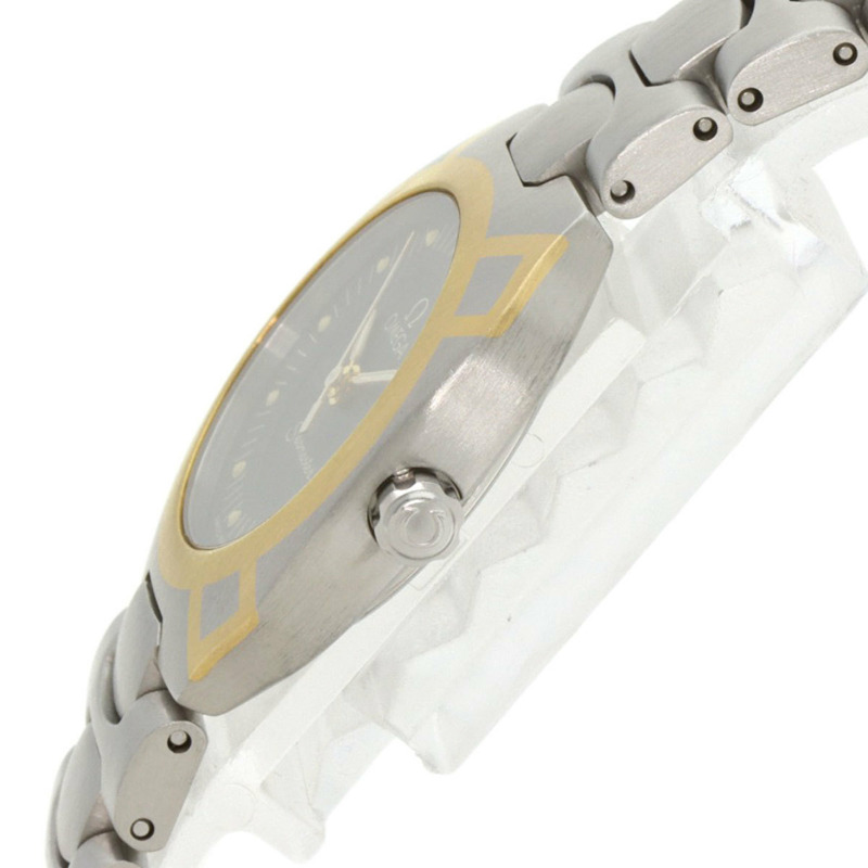 歐米茄海馬系列北極星不鏽鋼腕錶 SSxGP 女士款-4