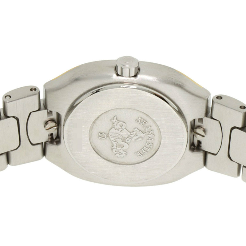 歐米茄海馬系列北極星不鏽鋼腕錶 SSxGP 女士款-6