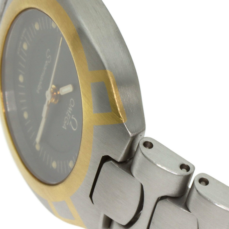 歐米茄海馬系列北極星不鏽鋼腕錶 SSxGP 女士款-12