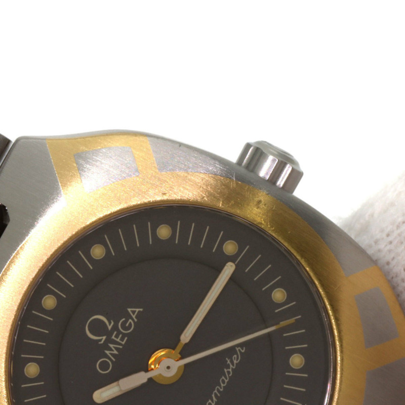 歐米茄海馬系列北極星不鏽鋼腕錶 SSxGP 女士款-13