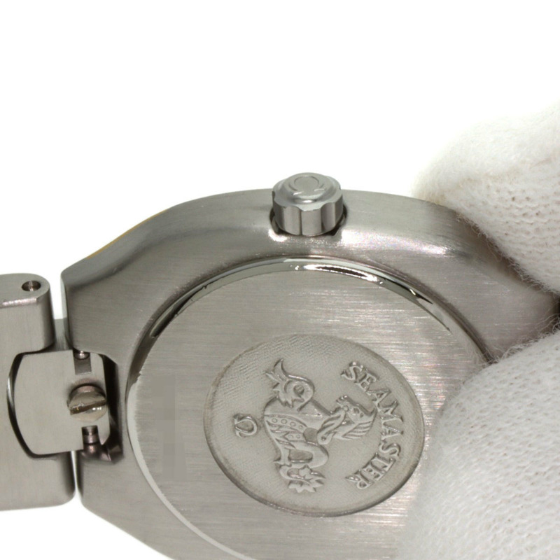 歐米茄海馬系列北極星不鏽鋼腕錶 SSxGP 女士款-18