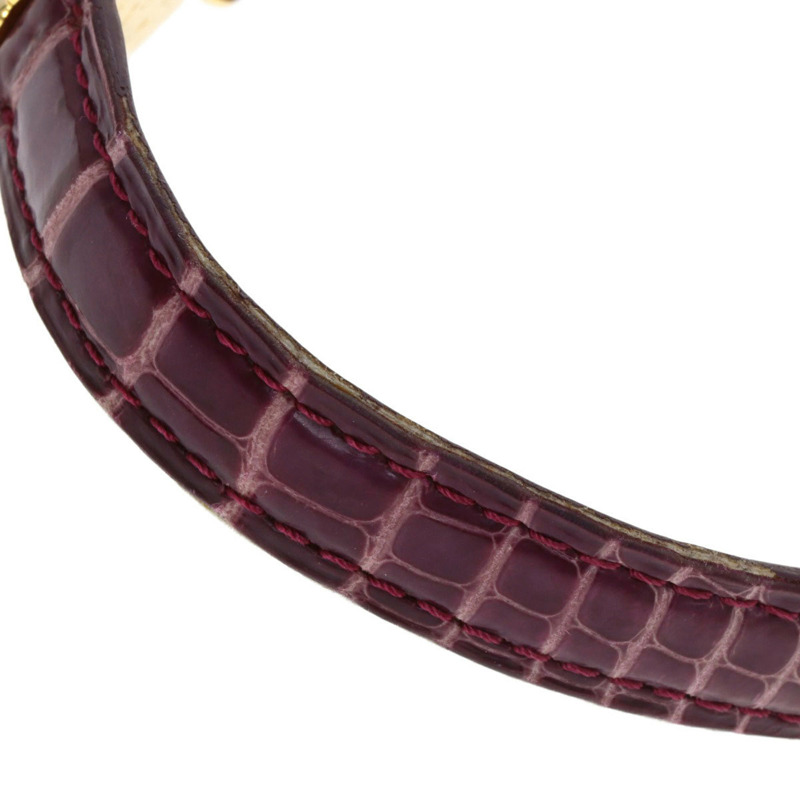 卡地亞 Must Corise 女士腕錶 W15051A8，18K 黃金錶殼，皮革錶帶-10