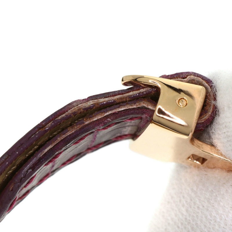 卡地亞 Must Corise 女士腕錶 W15051A8，18K 黃金錶殼，皮革錶帶-20