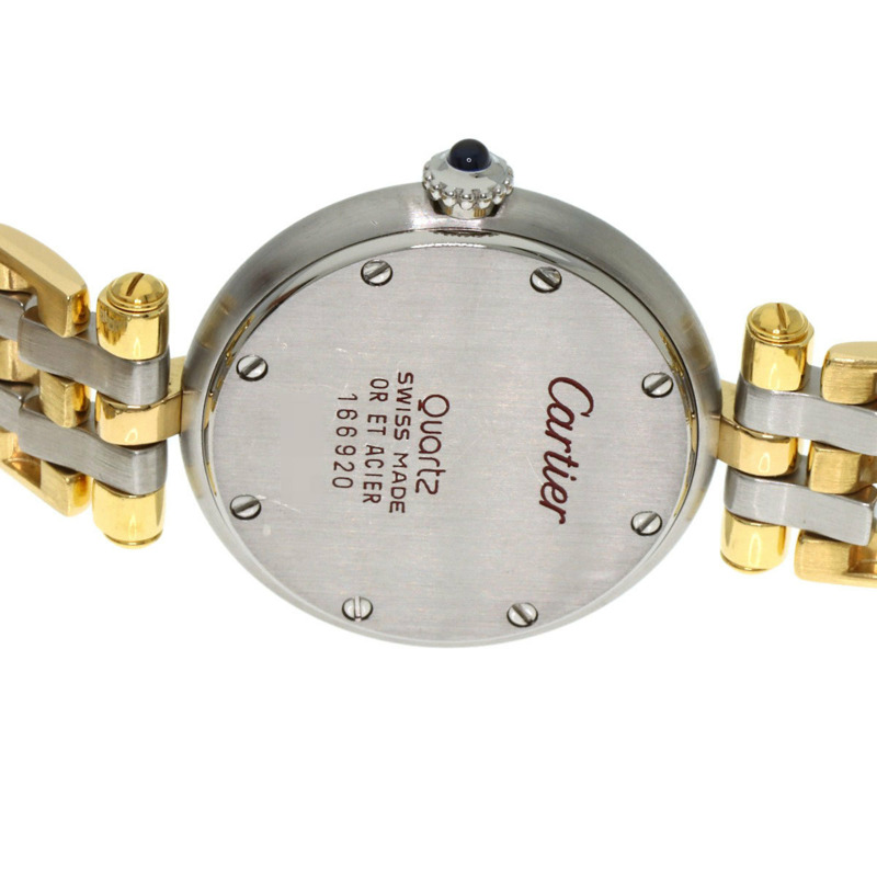 卡地亞 Panthere SM 三排錶盤腕錶 W25030B8，精鋼，SSx18KYG，女款-6