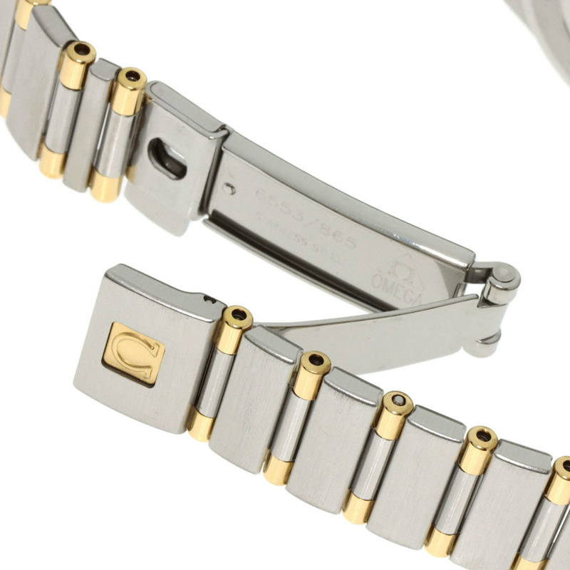 歐米茄 1372.30 星座影集迷你腕錶，不鏽鋼材質，SSx18KYG，18KYG，女款-7