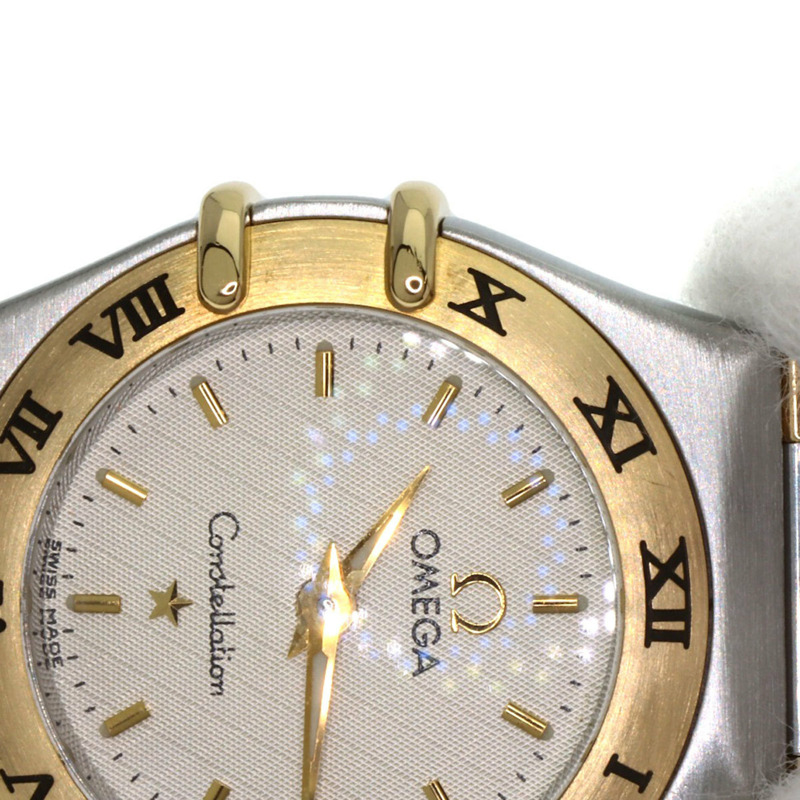 歐米茄 1372.30 星座影集迷你腕錶，不鏽鋼材質，SSx18KYG，18KYG，女款-18