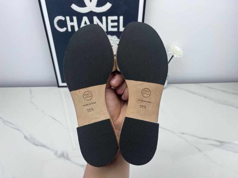 98新 chanel香奈兒 山茶花涼拖 36.5碼-4