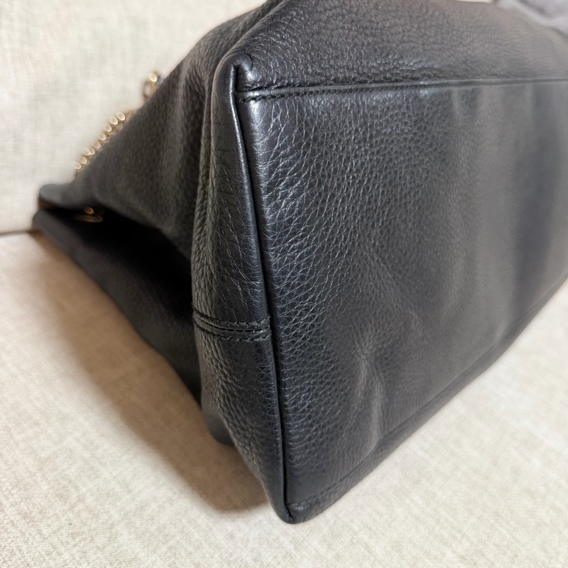 Gucci 經典SOHO流蘇雙鏈手提兩用包-25