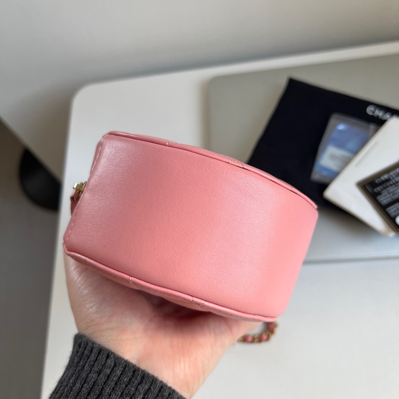 🌸 Chanel 櫻花粉小圓餅 有卡 狀況不錯！-4