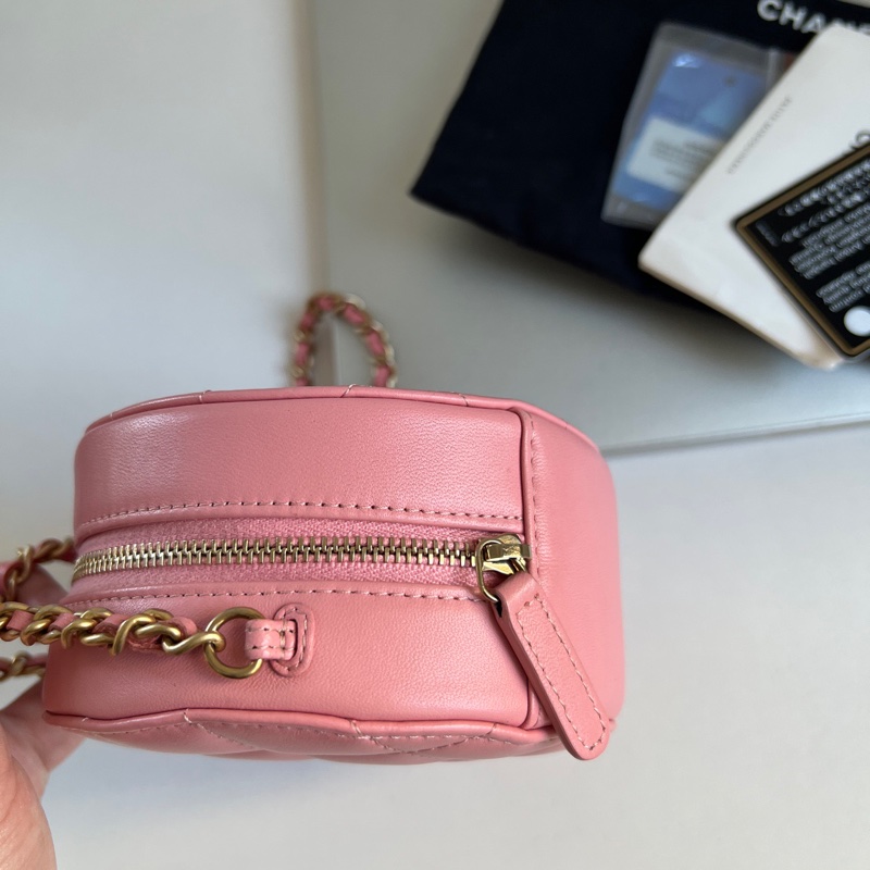 🌸 Chanel 櫻花粉小圓餅 有卡 狀況不錯！-5