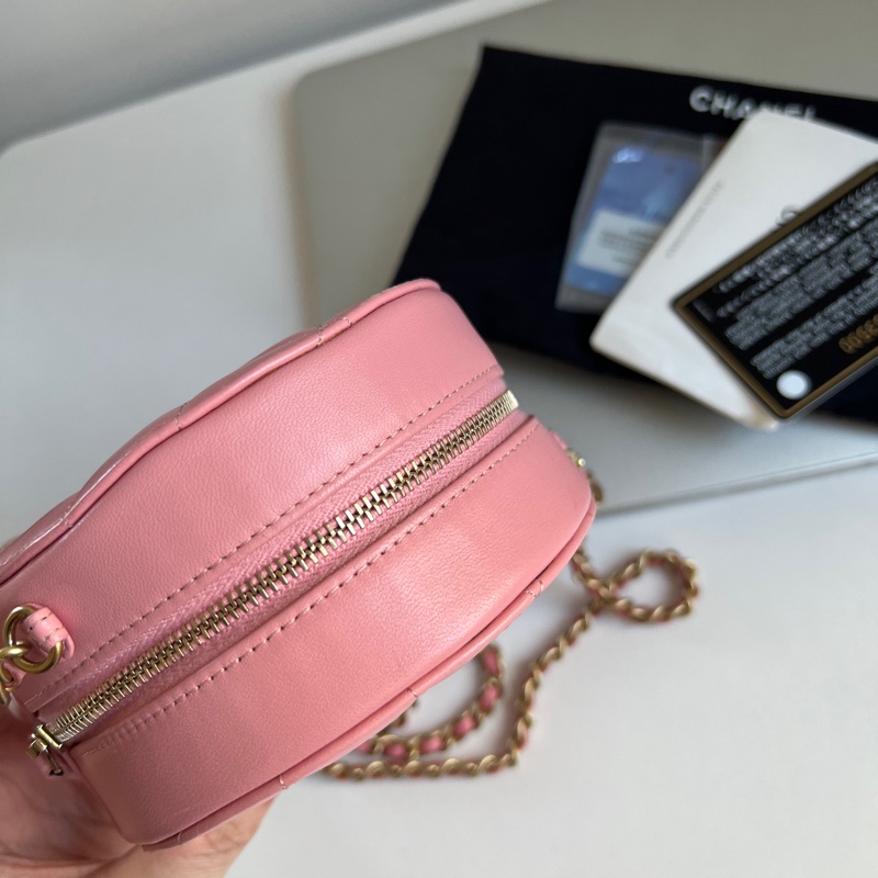 🌸 Chanel 櫻花粉小圓餅 有卡 狀況不錯！-7