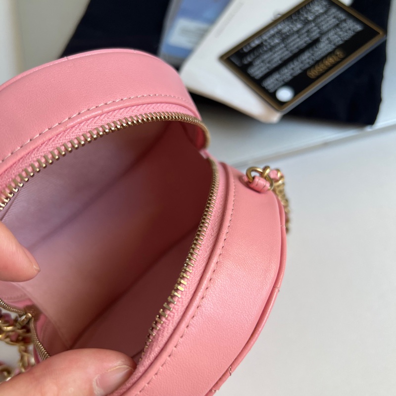 🌸 Chanel 櫻花粉小圓餅 有卡 狀況不錯！-9