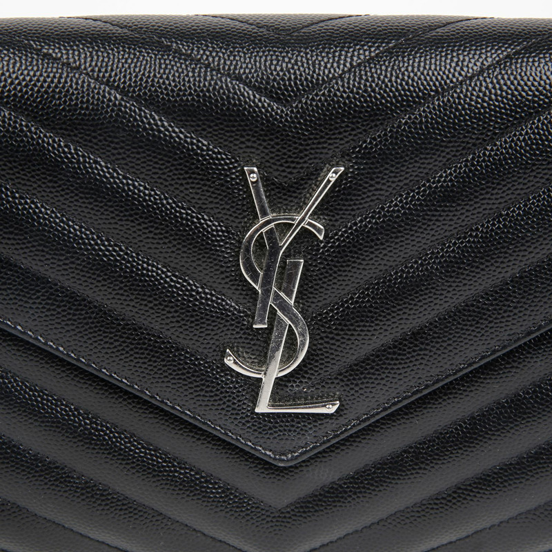 SAINT LAURENT Cassandra Matelassé 單肩斜背包 377828-1