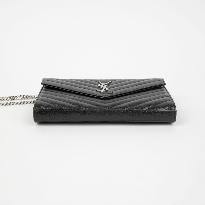 SAINT LAURENT Cassandra Matelassé 單肩斜背包 377828-4