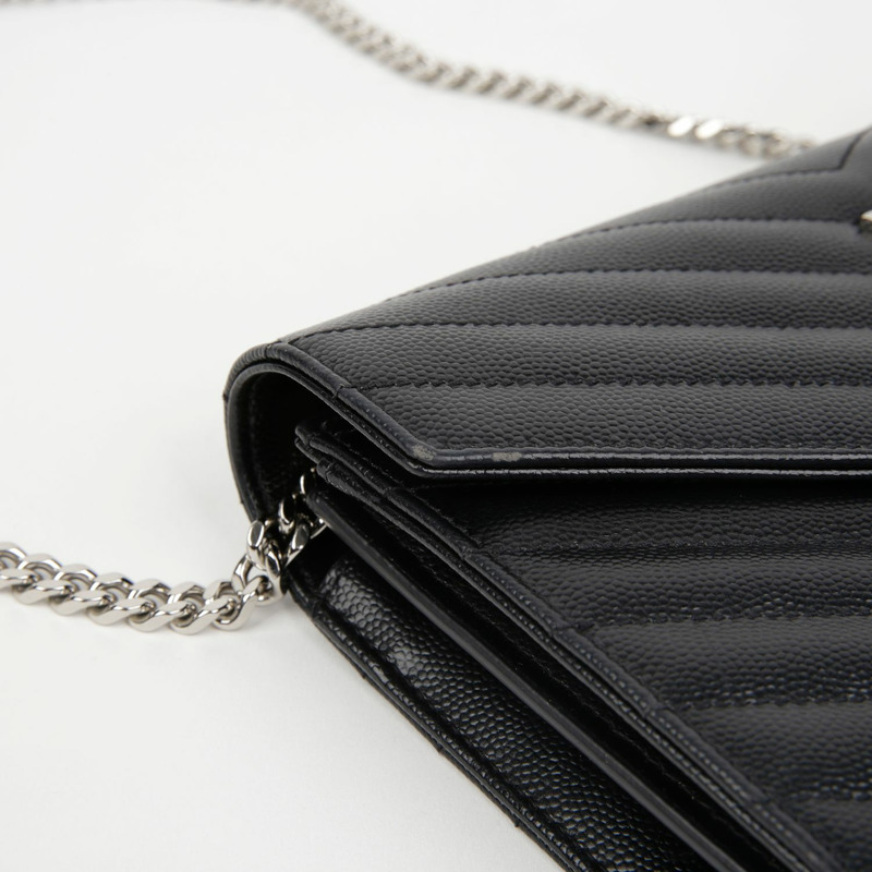 SAINT LAURENT Cassandra Matelassé 單肩斜背包 377828-7