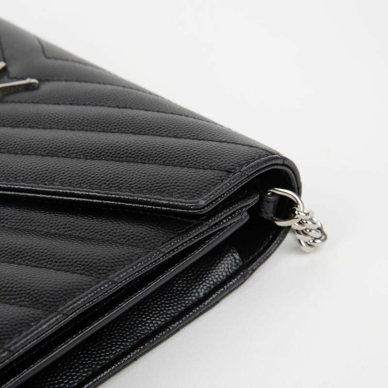 SAINT LAURENT Cassandra Matelassé 單肩斜背包 377828-9