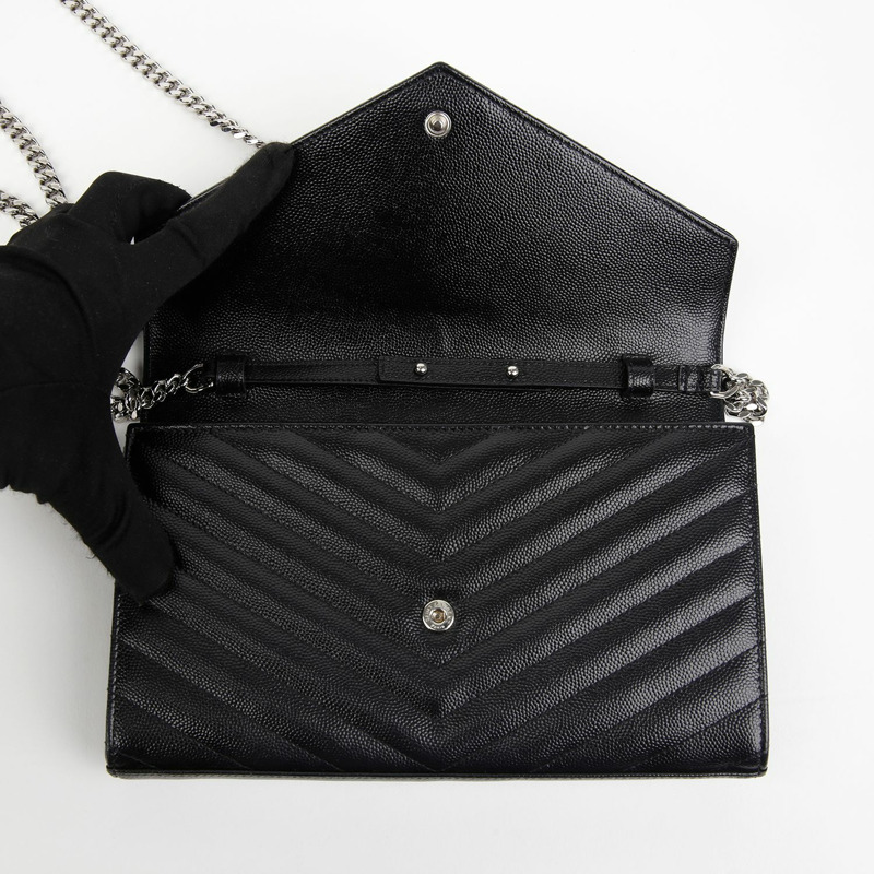 SAINT LAURENT Cassandra Matelassé 單肩斜背包 377828-11