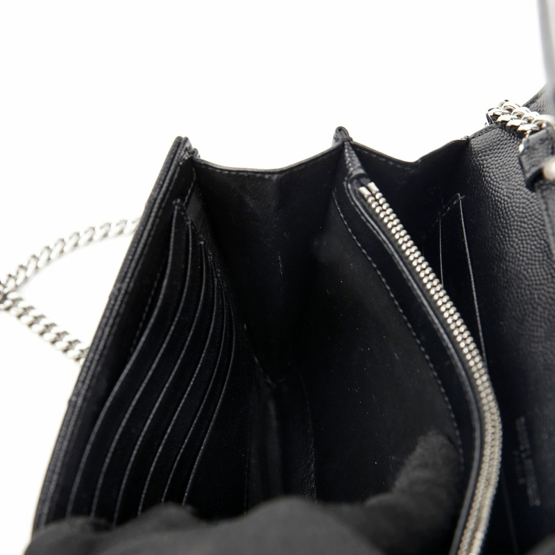 SAINT LAURENT Cassandra Matelassé 單肩斜背包 377828-13