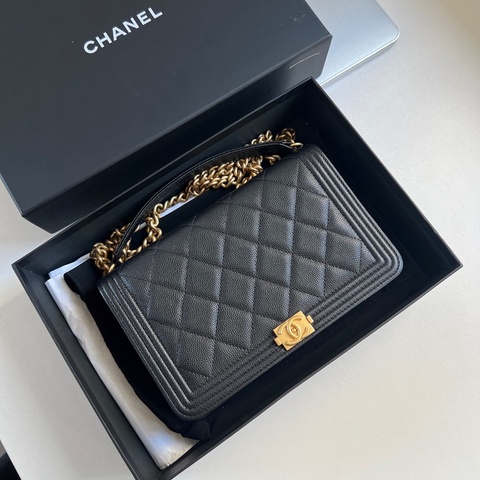 ✨Chanel leboy woc配件齊全 有購證 晶片款