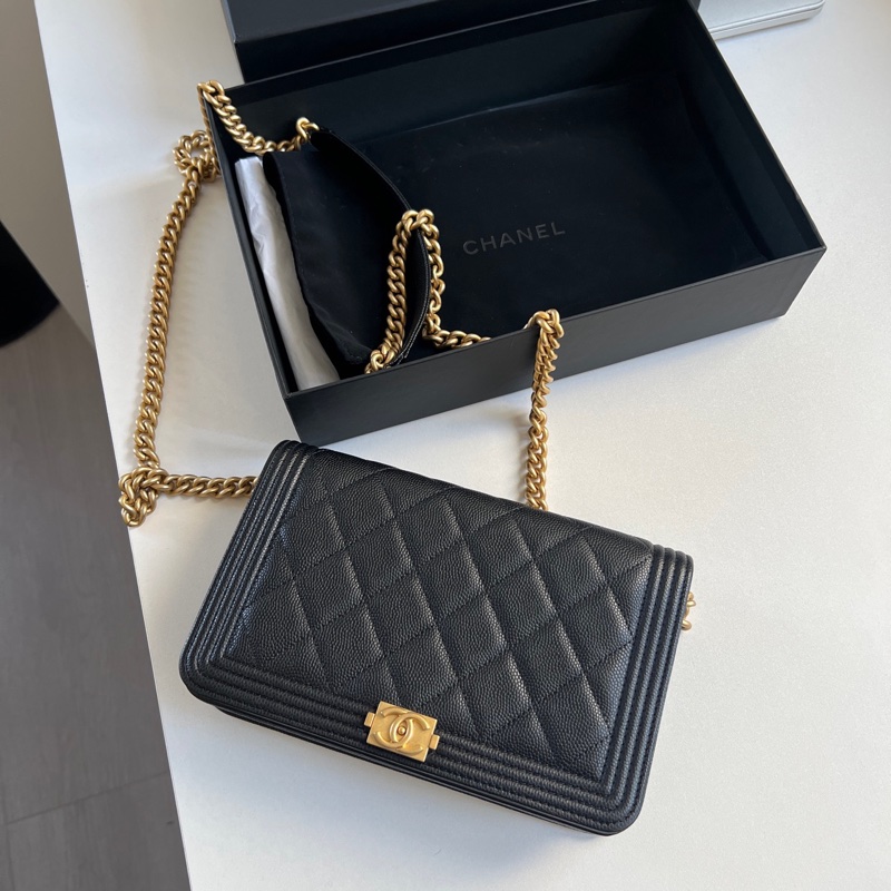 ✨Chanel leboy woc配件齊全 有購證 晶片款-1