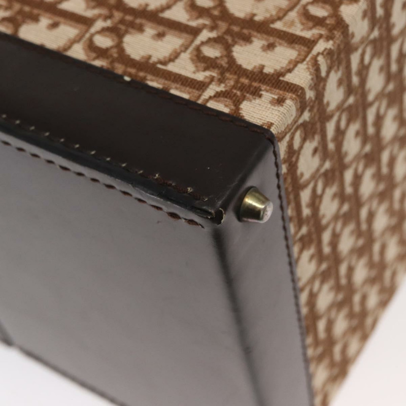 【日本直送】Christian Dior Trotter帆布化妝包 米色金色 正品 143663V-15