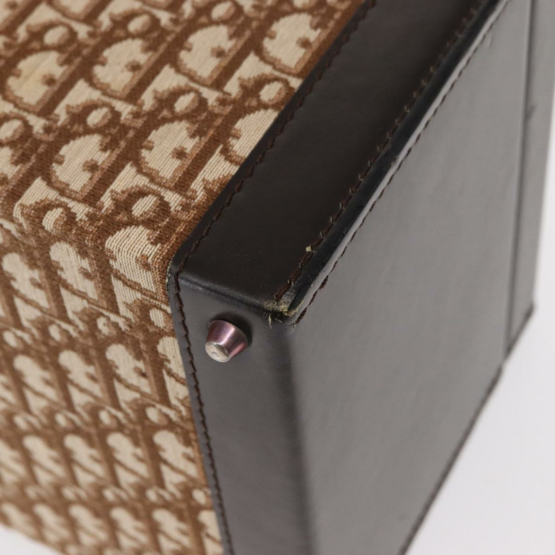 【日本直送】Christian Dior Trotter帆布化妝包 米色金色 正品 143663V-16