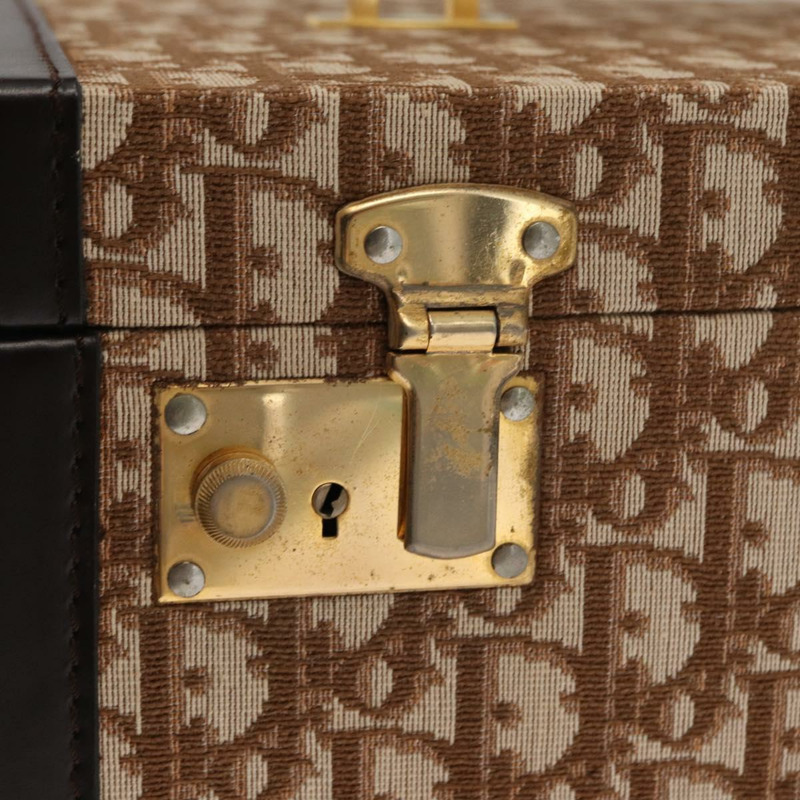 【日本直送】Christian Dior Trotter帆布化妝包 米色金色 正品 143663V-19