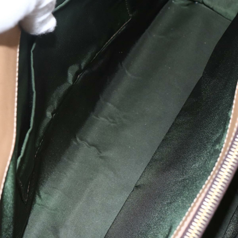 【日本直送】Christian Dior Trotter帆布手提包 棕色金色 正品 153990-21