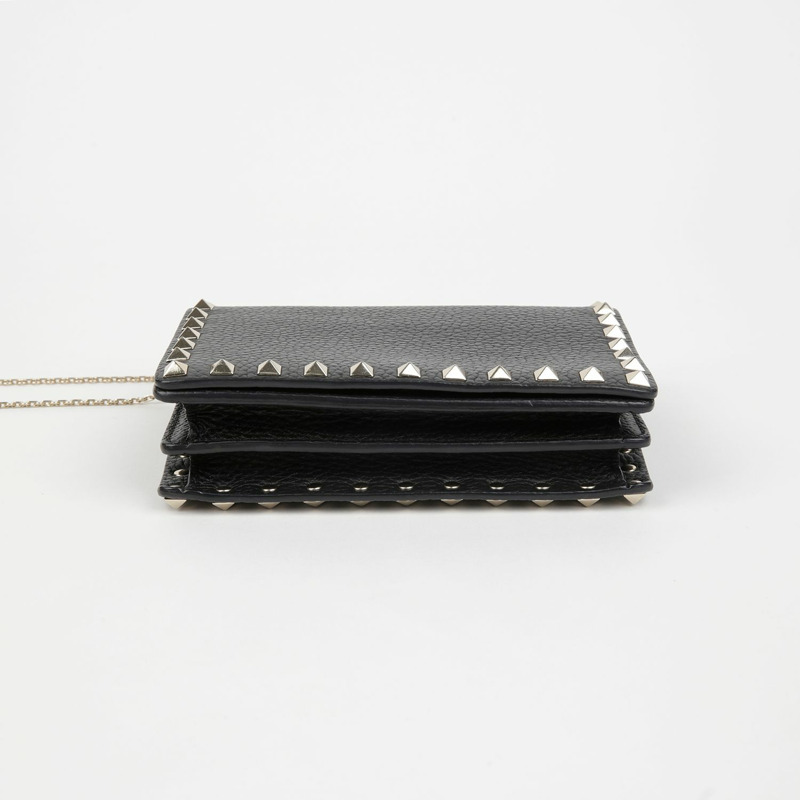 VALENTINO QW2P0249 鉚釘迷你 WOC 肩斜背包-4