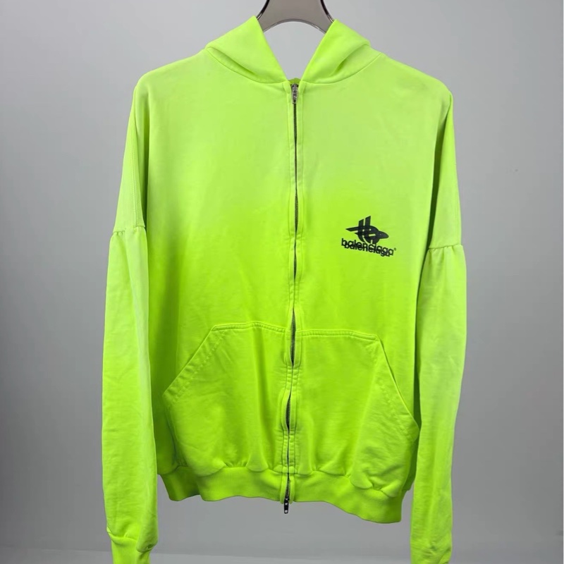 多明星同款🈶臺灣購證😍全新Balenciaga巴黎世家顯白亮色外套L號-8