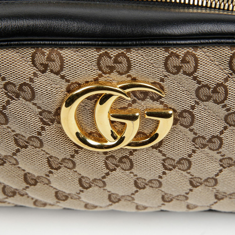 GUCCI GG Marmont 小號肩斜背包 447632-1