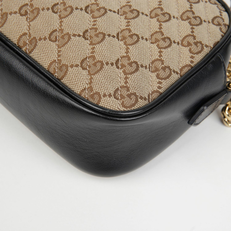 GUCCI GG Marmont 小號肩斜背包 447632-7