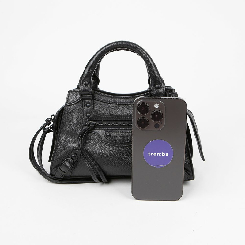 BALENCIAGA 新古典迷你手提單肩包 638524-7