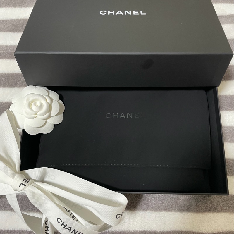 全新台灣專櫃購入 CHANEL 香奈兒 黑色小羊皮 金球鏈帶皮夾 黑色金球 WOC 黑色金鏈 鏈帶可調式 金球款 全配有購證 全球5年保固-21