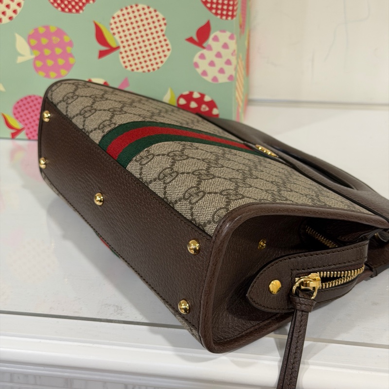 #全配🈶台灣購證 #櫃上8️⃣萬多 Gucci Ophidia新款雙肩帶信封包-10