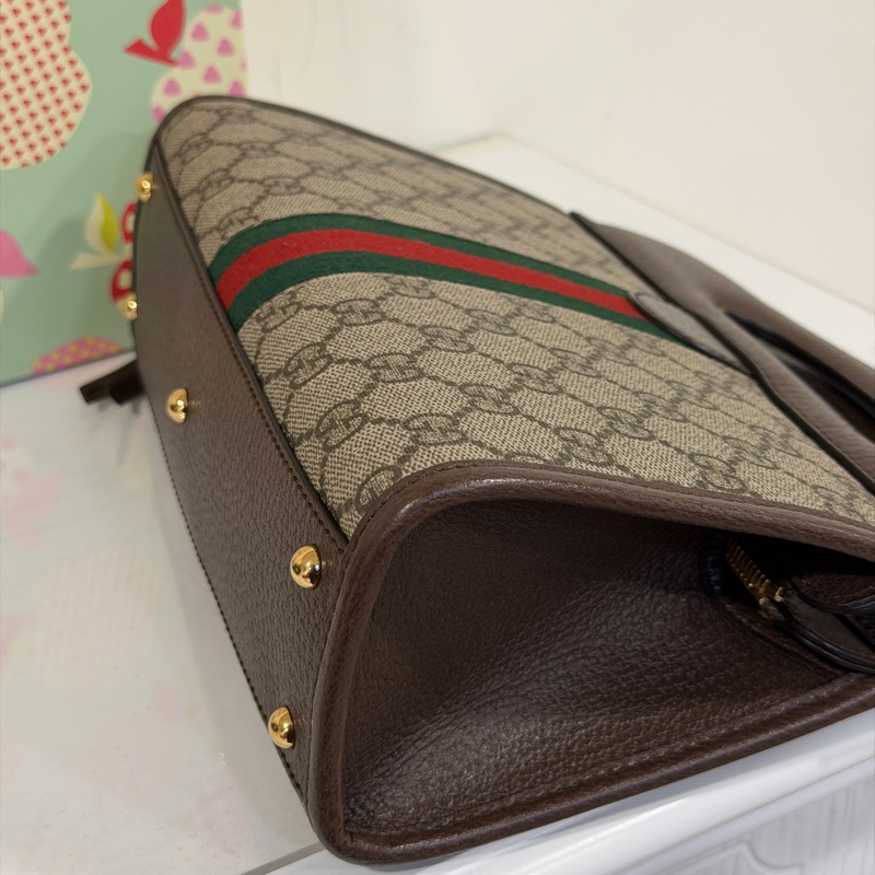 #全配🈶台灣購證 #櫃上8️⃣萬多 Gucci Ophidia新款雙肩帶信封包-13