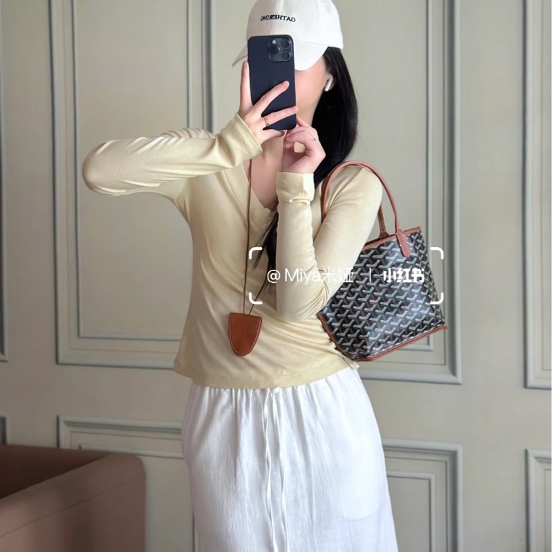 🈶購證 #近新閒置 #全網最低💰 Goyard mini tote小托特🉑肩背 #小紅書爆款-4