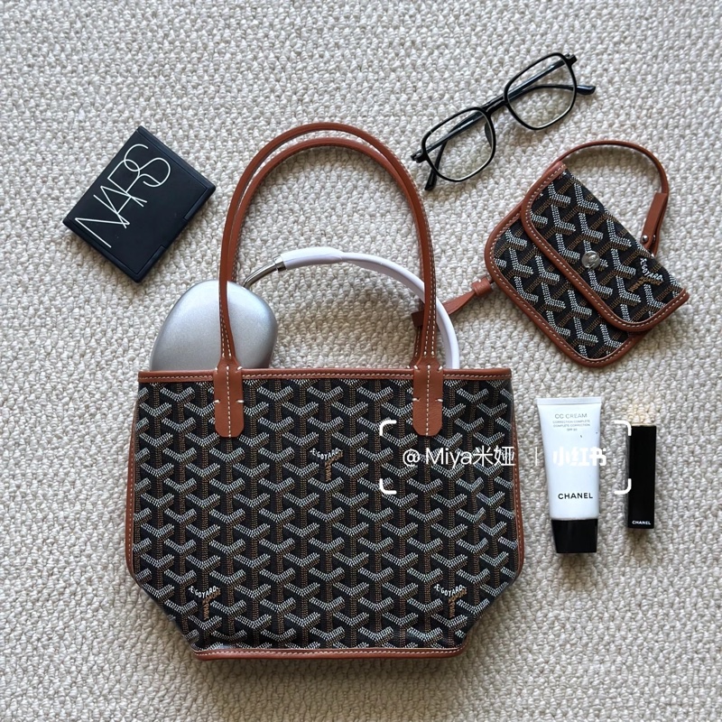 🈶購證 #近新閒置 #全網最低💰 Goyard mini tote小托特🉑肩背 #小紅書爆款-9