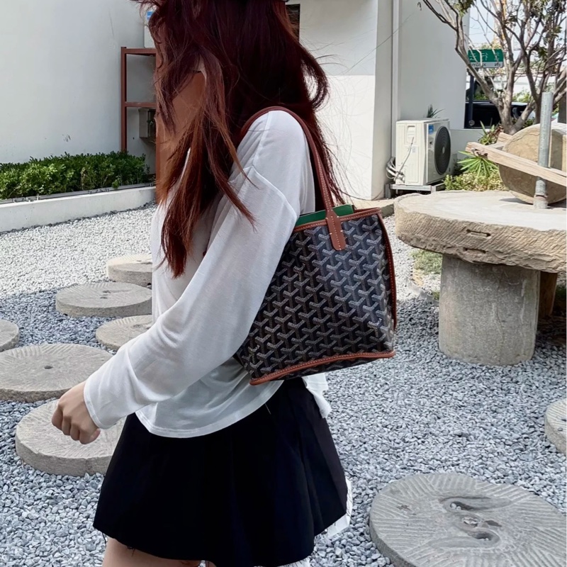 🈶購證 #近新閒置 #全網最低💰 Goyard mini tote小托特🉑肩背 #小紅書爆款-10