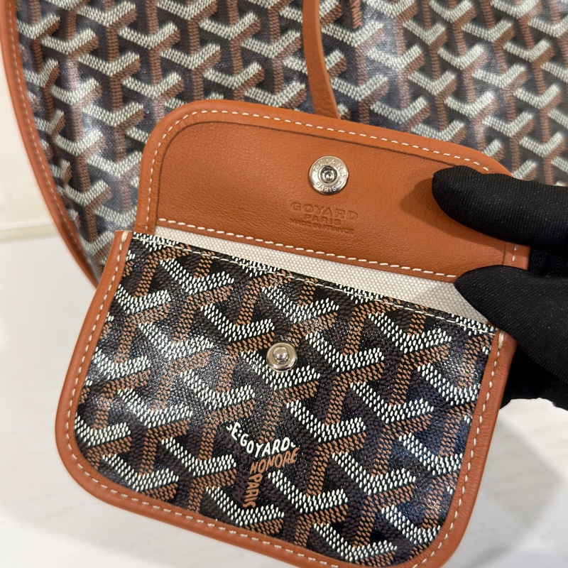 🈶購證 #近新閒置 #全網最低💰 Goyard mini tote小托特🉑肩背 #小紅書爆款-23